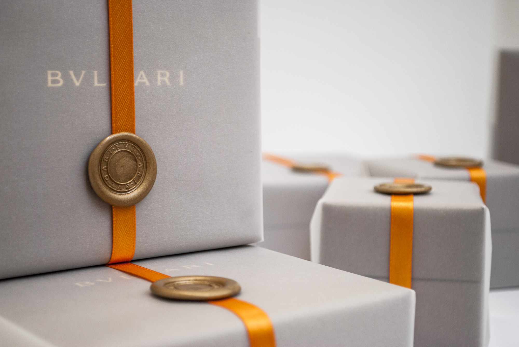 Bvlgari packaging shop